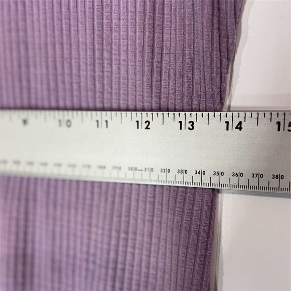 Vintage I.N. San Francisco Ribbed Lavender Knit Tank L USA Y2K Soft Grunge - Picture 5 of 7